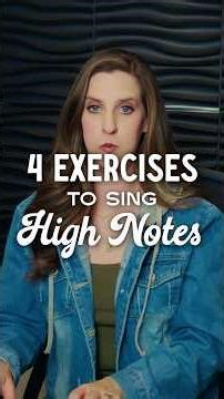 4 Vocal Exercises to Fix Weak or Strained High Notes