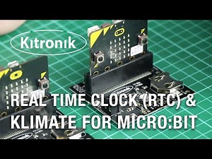Real Time Clock (RTC) & Klimate Board For micro:bit
