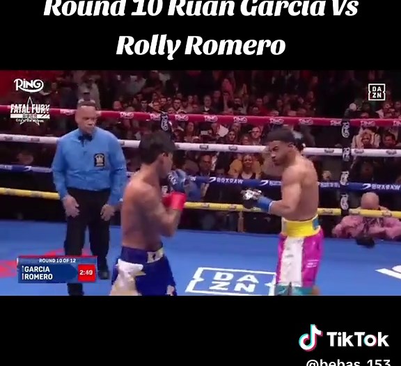 Ryan Garcia Vs Rolly Romero #fyp #rollyromero #Ryangarcia #ryangarcia #boxing