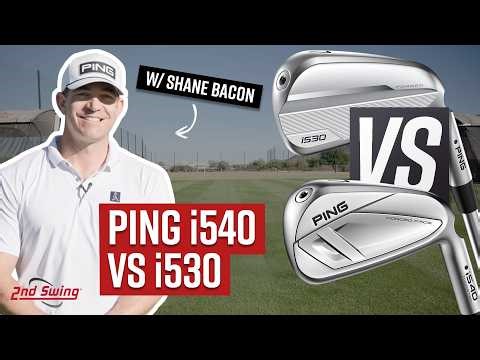 INITIAL TESTING | PING i540 vs PING i530 w/ Shane Bacon
