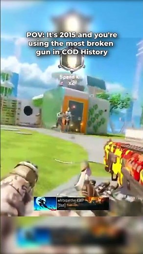 The Jitter Mod Brecci in Bo3 💀 #callofduty #nostalgia