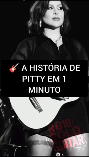 A História de Pitty em 1 Minuto | A Rainha do Rock Nacional