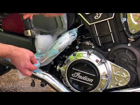 HowTo: Clean melted plastic off chrome pipes