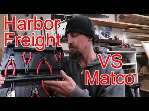 Snap Ring Pliers HARBOR FREIGHT VS MATCO | Workshop Wednesday Ep 08