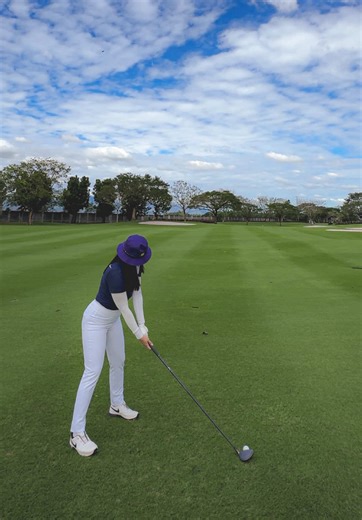 First Swing of the Year at Intramuros Golf Course