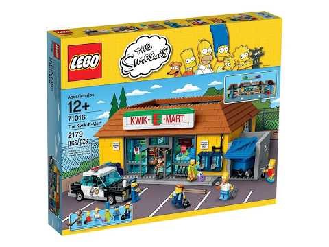 Timelapse - LEGO 71016 Kwik E Mart