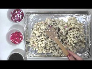 White Chocolate Oreo Popcorn