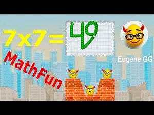 Draw to Smash 1x1 2x2 3x3 4x4 5x5 6x6 7x7 8x8 9x9 10x10. Multiplication in 4K!