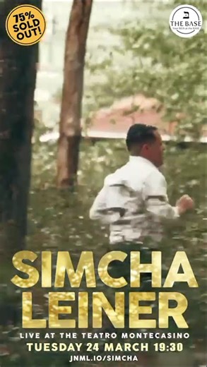 SIMCHA LEINER LIVE IN JOHANNESBURG