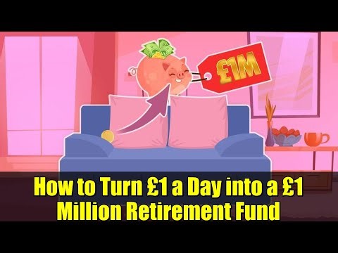 How to Turn £1 a Day into a £1 Million Retirement Fund