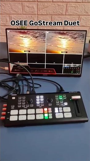 OSEE GoStream Duet Video Switcher #shorts #videomixer #shortvideo #tech