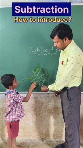 How to introduce subtraction | Innovative Ideas | Subtraction #subtraction #maths #mathideas #math