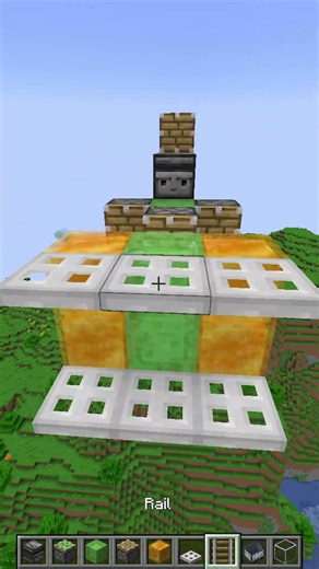 Minecraft Working Helicopter🚁 (Mente Ma) #minecraft #shorts