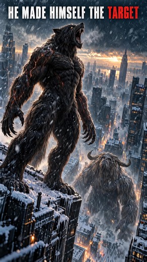 The wolf made himself the target🐺#kaiju #movie