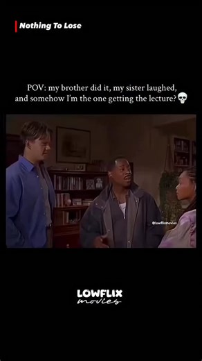 LOWFLIX on Instagram: "when Mama’s “love” is a 3-for-1 special?❤️😂 ( @lowflixmovies ) posts the best movies content on instagram daily🍿 Nothing to Lose is a 1997 American buddy action comedy film starring Tim Robbins and Martin Lawrence. The film was written and directed by Steve Oedekerk, who also makes a cameo appearance in a minor role. The film was released in July 1997 to negative reviews from critics, but went on to gross over US$40 million at the box office. The theme song was "If I Had
