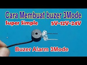 How to make a buzer 3 modes DIY Creative Ideas
