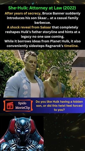 Why Did Hulk Reveal His Son Out of Nowhere in She-Hulk? #shehulk #movieclips #hulk