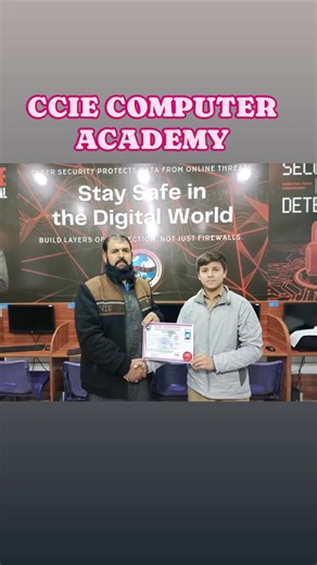 🎉 Congratulations Mr. Abdul Basit! 🎉 🏆 Successfully secured DIT (6 Months) Computer Certificate from CCIE Computer Academy 💻🎓 Your dedication and hard work have paid off — wishing you great success ahead! 🚀✨ 📍 Location: CCIE Computer Academy, Makkah Mall, Nawa Killi, Quetta 📞 Contact: 0310-8202561 #Congratulations 🎉 #AchievementUnlocked 🏆 #DITCertificate 📜 #CCIEAcademy 🎓 #ComputerEducation 💻 #SkillDevelopment 🚀 #FutureReady 🔮 #Quetta 📍 #SuccessStory ✨ | CCIE Computer Academy - Ma