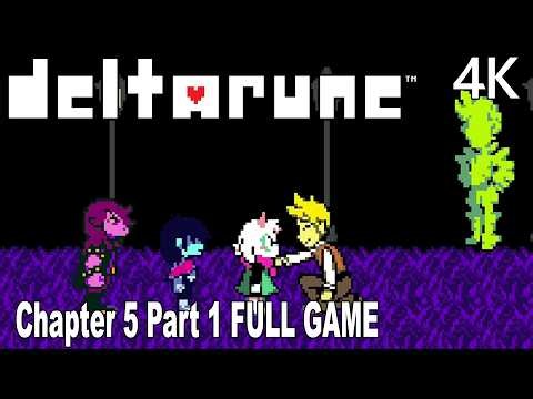 DELTARUNE Chapter 5 Gameplay Walkthrough Part 1 | FULL GAME 4K No Commentary