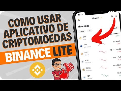 💲 APRENDA COMO USAR APP BINANCE LITE PARA COMPRAR CRIPTOMOEDAS BITCOIN ETHEREUM ADA
