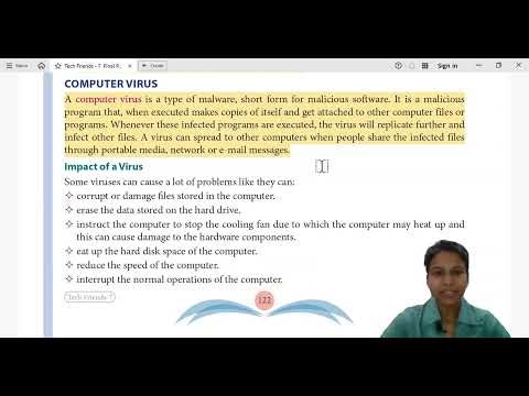 Chapter-9 (Class 7) Cyber Crimes and Cuber Security | Tech Friends | Elegant Publishers