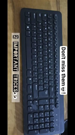 🗣 2 og unknown pc tricks!! | #computer #computereducation #keyboard