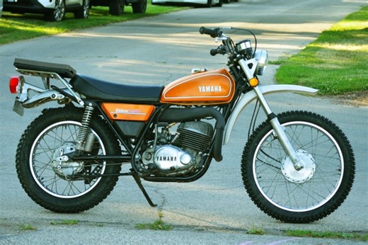 No Reserve: 1974 Yamaha DT250 Enduro