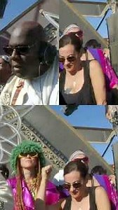 Epic Desert DJ Set with Massive Crowd & Art Installations! #shorts