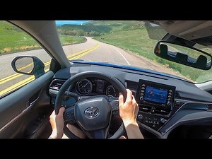 2023 Toyota Camry Hybrid Nightshade Edition - POV Test Drive (Binaural Audio)