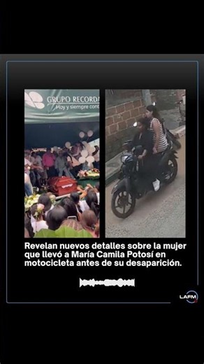 María Camila Potosí Case: New details revealed about the woman who took her on a motorcycle.