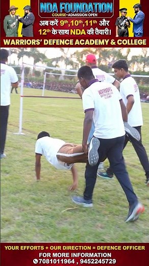 🔥Join Best NDA Foundation coaching in India Lucknow | Top Defence Coaching in India | WDA College