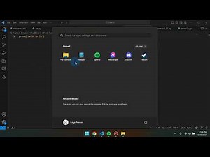 CS112 Lab 0 (Python and Text editor setup)