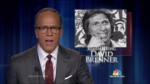 Funny Man David Brenner Dies After Cancer Battle