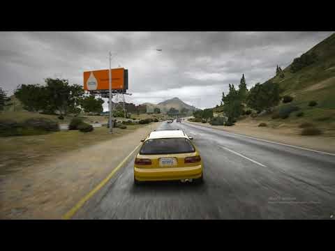 Honda Civic Si 1994 K20 SWAP 8500RPM Engine Sound Mod | GTA 5 RP - FiveM