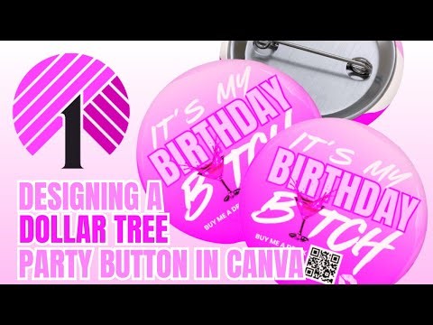 How to size any design to make a button✨