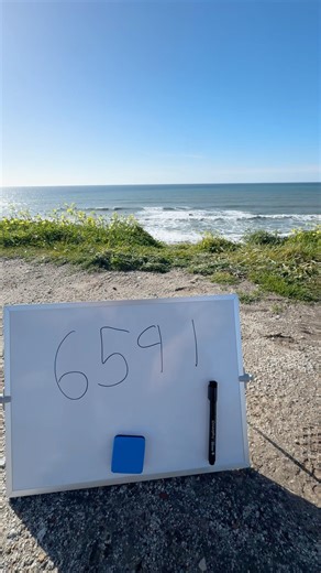 A simple countdown in the middle of the real world