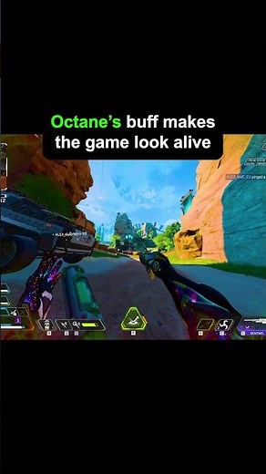 This Octane Buff Makes The Game Look Alive #apexlegends #shorts