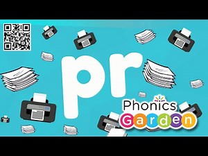 PR Blend | Simple Singing Phonics | Letter Blend Sounds | Phonics Garden