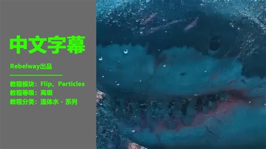 Rebelway - Advanced Water FX in Houdini Pro VFX Course【高级水特效 & 专业 VFX 课程】下部