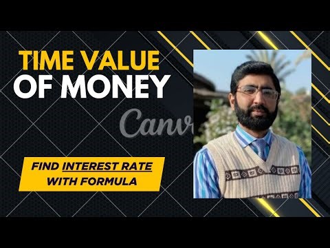 Find interest rate if FV and PV is given