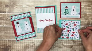 65K views · 1.3K reactions | What's more fun than getting a handmade Christmas card this season? Receiving a Christmas FUN FOLD card of course! Watch this video to learn how to make a card that has not one, but TWO fun folds to it! | Jessica Taylor | Facebook