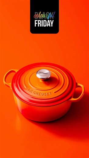 The most iconic Colourful Black Friday offer of the year 🌈 SAVE 40% on the Le Creuset Cast Iron Signature 28cm Round Casserole. Heirloom quality made for a lifetime of memorable meals. Shop now: https://bit.ly/4i7pI2j Available in-store and online only while stocks last. Offers valid until 1 December 2025. Not in conjunction with other offers. | Le Creuset South Africa