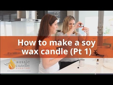 How to make soy candles - Part 1