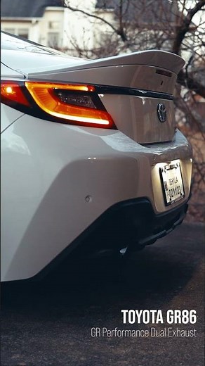 GR Performance Dual Exhaust - Cold Start and Revs (GR86)