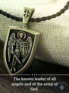 4.2M views · 132K reactions | ✝ The Archangel Saint Michael is the known leader of all angels and the army of God. He is also the patron of soldiers, police, and doctors. Get this Saint Michael Archangel Pendant Necklace. ✝ 50% OFF and FREE shipping for a limited time! ⏱ Not sold in stores. Want one? ⬇  https://projectyourself.com/StMichaelArchangel  Meaningful consumer goods for those seeking their unique highest purpose.  | Project Yourself | Facebook