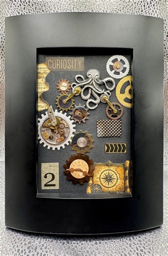 Steampunk Octopus Picture in Frame - Etsy