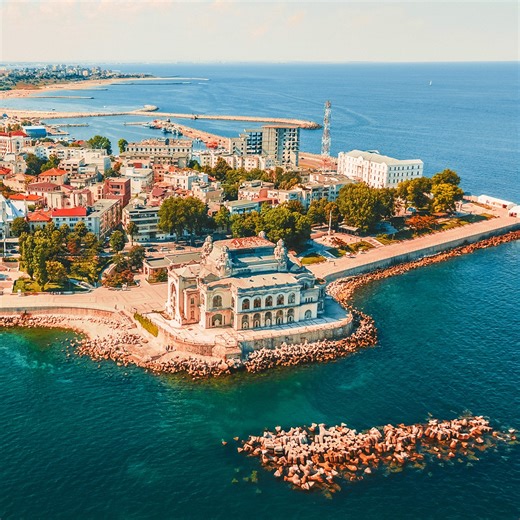 ✈️ Romania's entertainment and holiday center Constanta awaits you. Turn your dream vacation into reality by soaking in the sun on its calm beaches and deep blue waters during the day and have a blast at the festivals where music continues non-stop. Discover this historical city known for its proximity to Istanbul now. 👉 https://bit.ly/discover_constanta #TurkishAirlines | Turkish Airlines