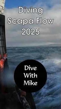 Diving Scapa Flow 2025 #history #scubadiving #shipwrecks