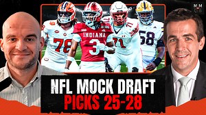 Our NFL Mock Draft Deep Dive Picks 25-28