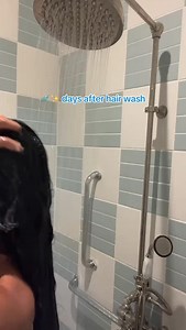 144K views · 961 reactions | ✨days after hair wash ‍♀️ if you have any scalp problems I actually don’t recommend going this long without washing your scalp… ever since fixing my scalp issues, i feel comfortable going 5 days before washing again #hairtok #hairwash #hair | Haircaretipps | Facebook
